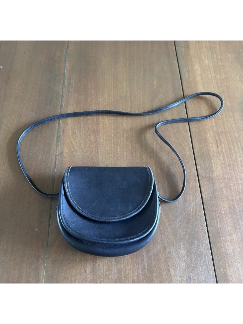Vintage Coach Casey Bag 9923 Black Leather Made In USA